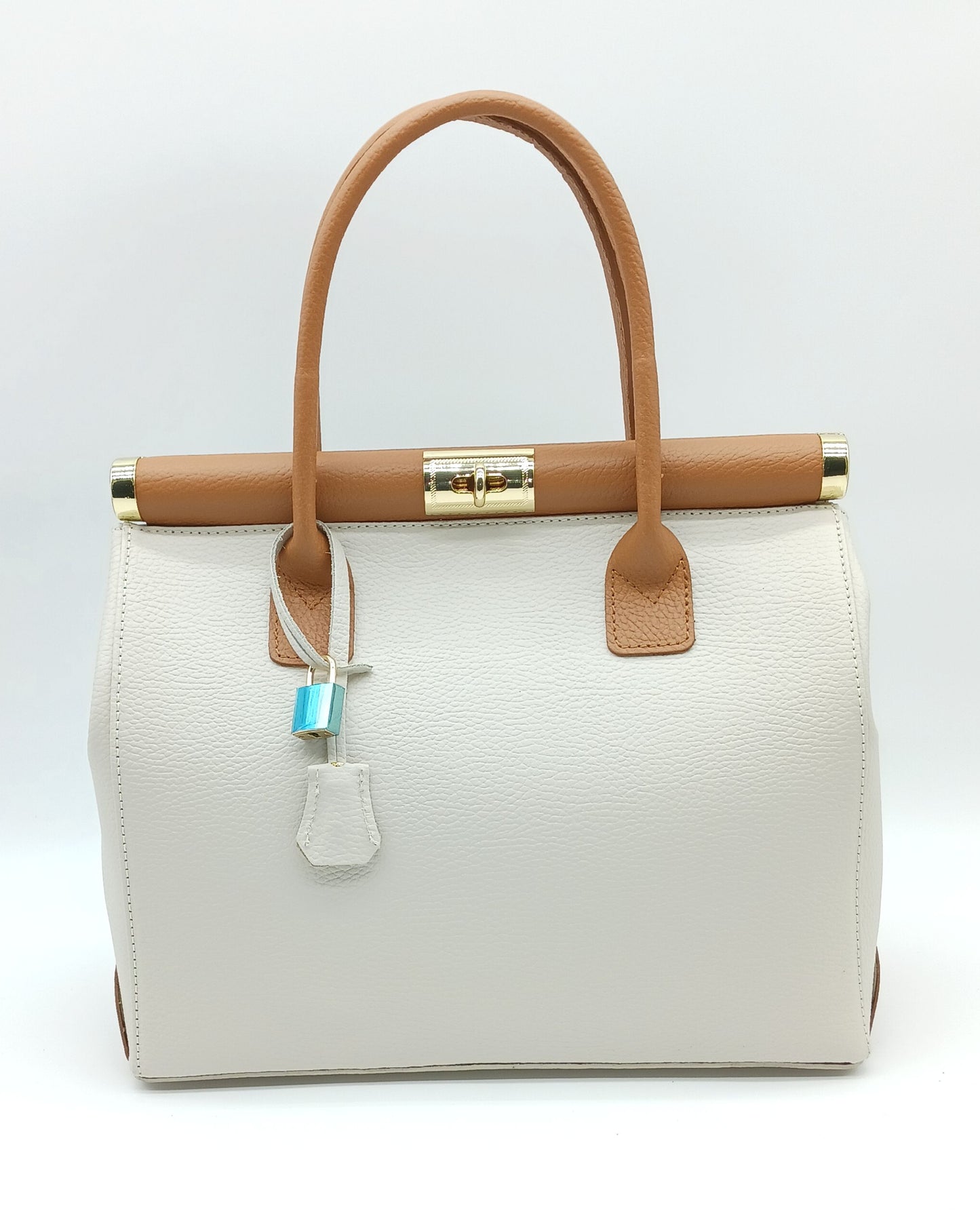 Gold Metal Twist Lock For Lock & Key Satchel – Made In Italy