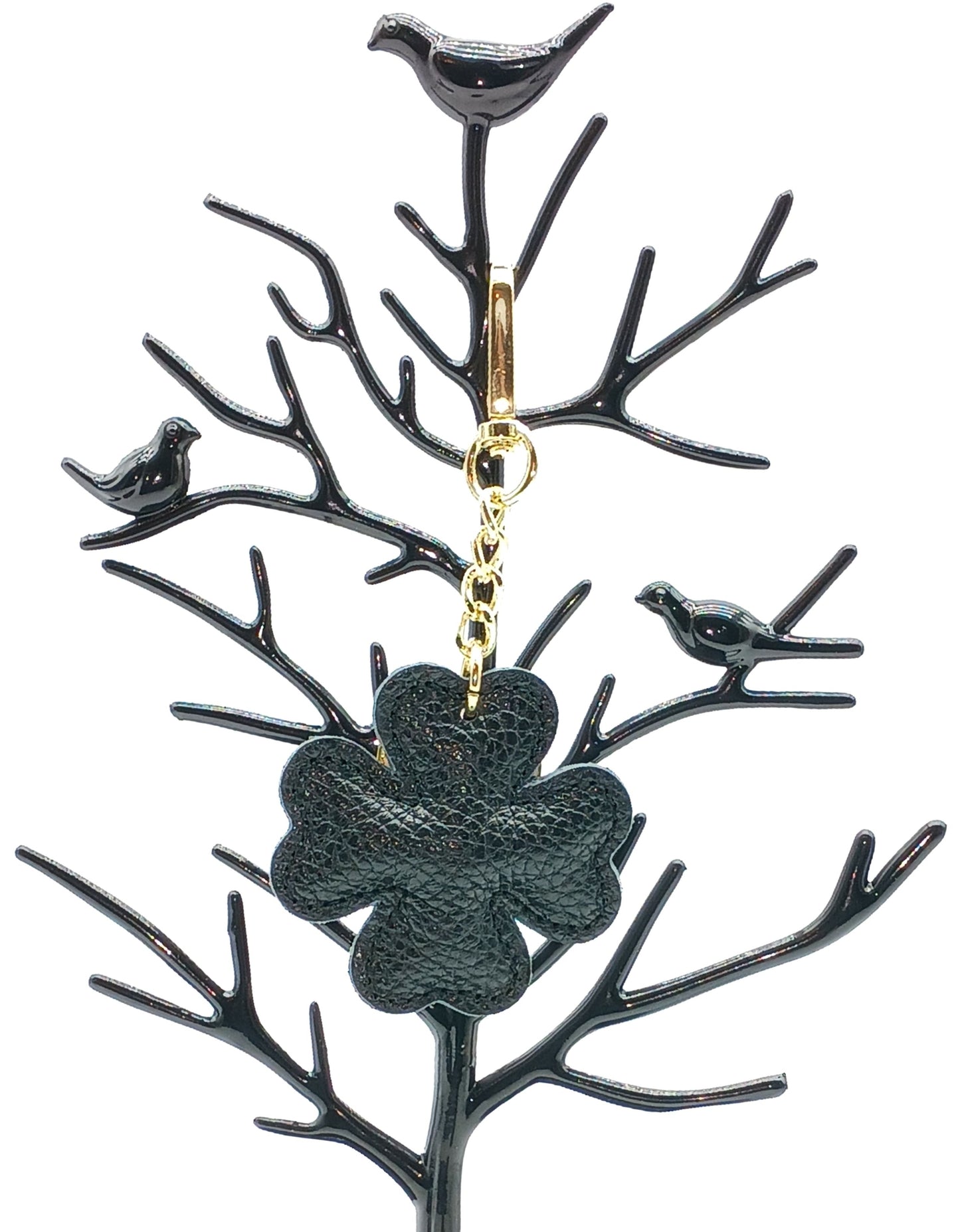 Genuine Leather Keychain Bag Charm – Made In Italy (Warm Colors)