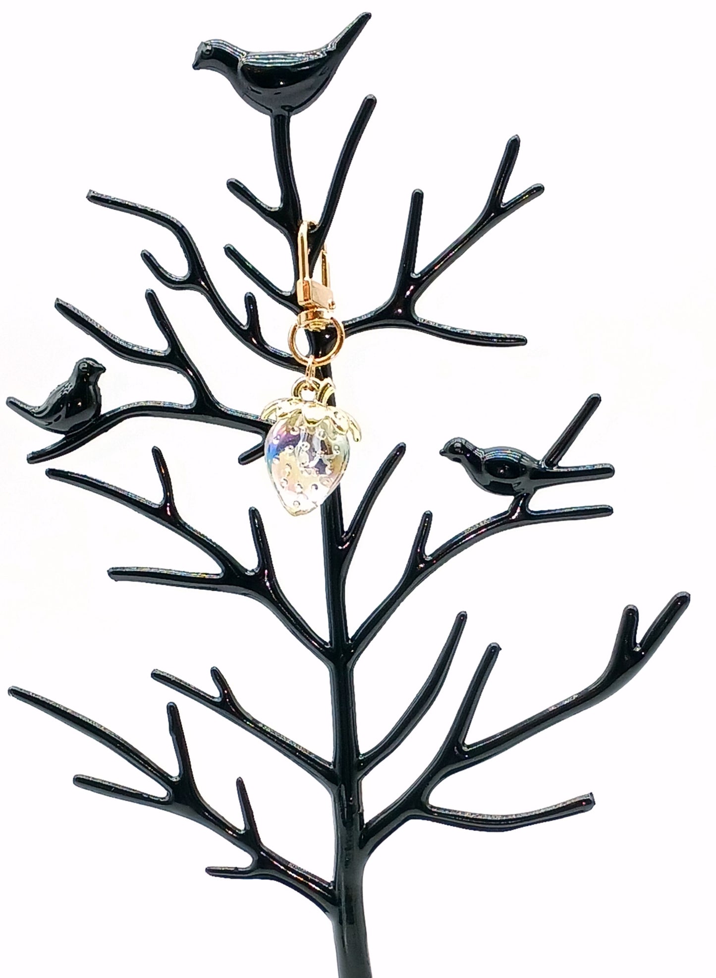 Acrylic Strawberry Keychain Bag Charm