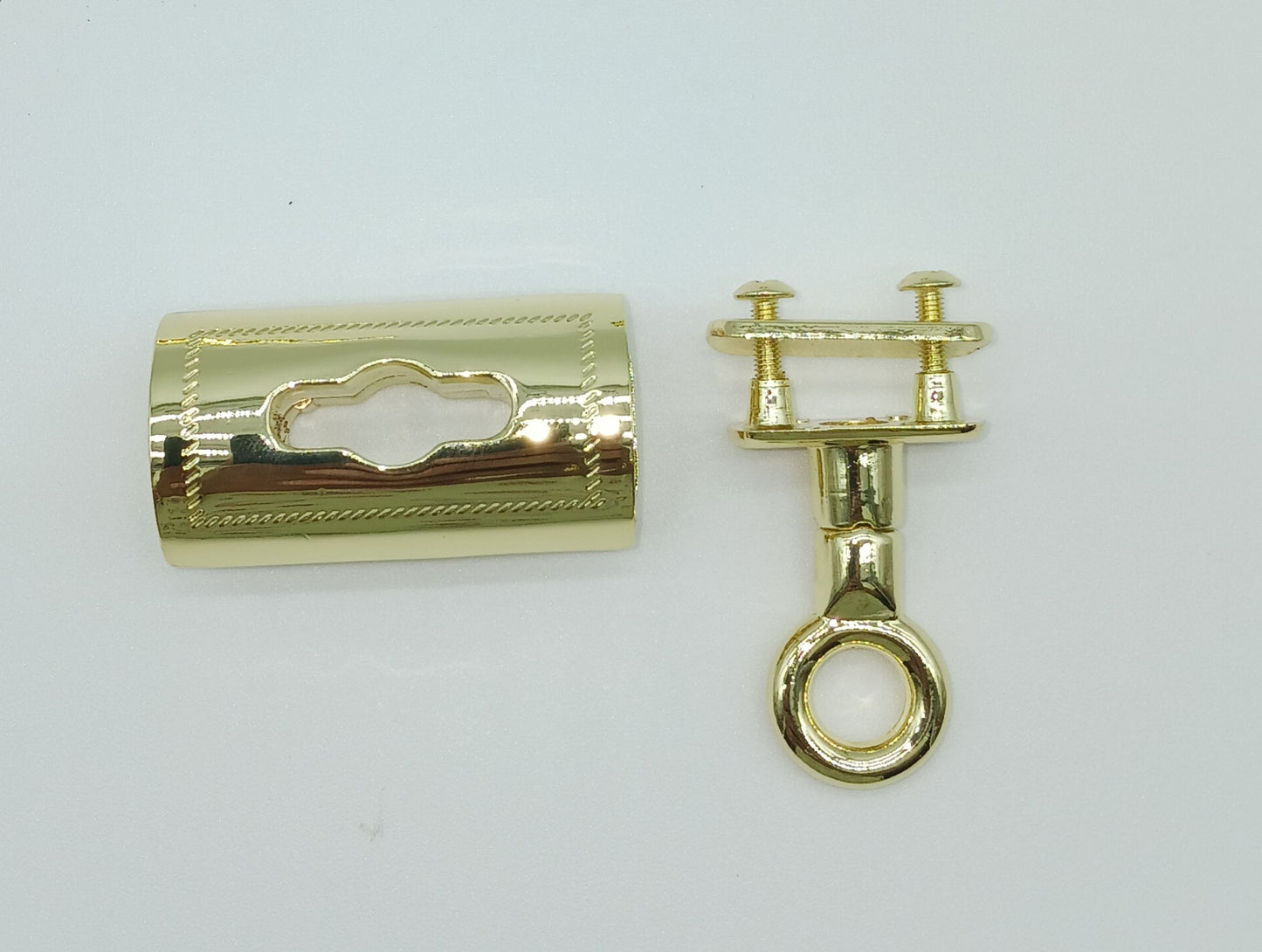 Gold Metal Twist Lock For Lock & Key Satchel – Made In Italy
