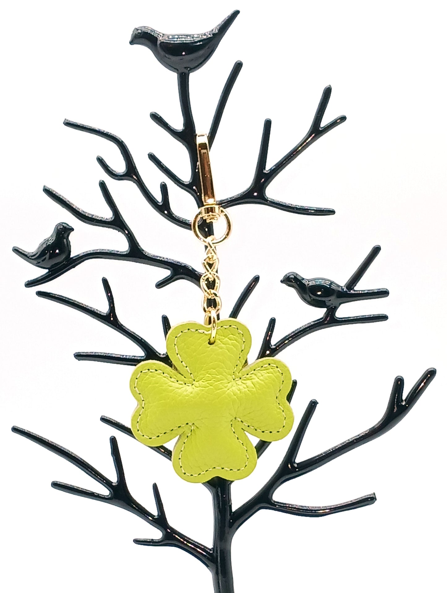 Leather Keychain Bag Charm – Made In Italy (Bright Colors)