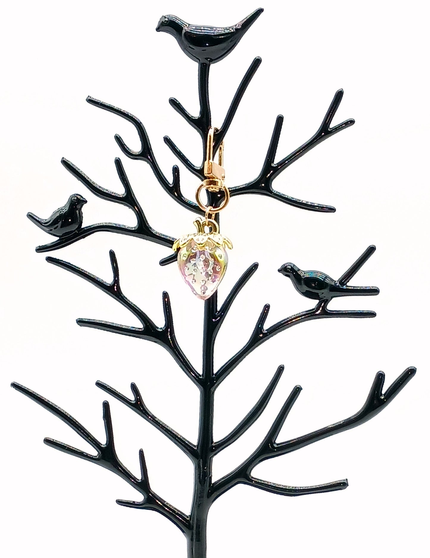 Acrylic Strawberry Keychain Bag Charm