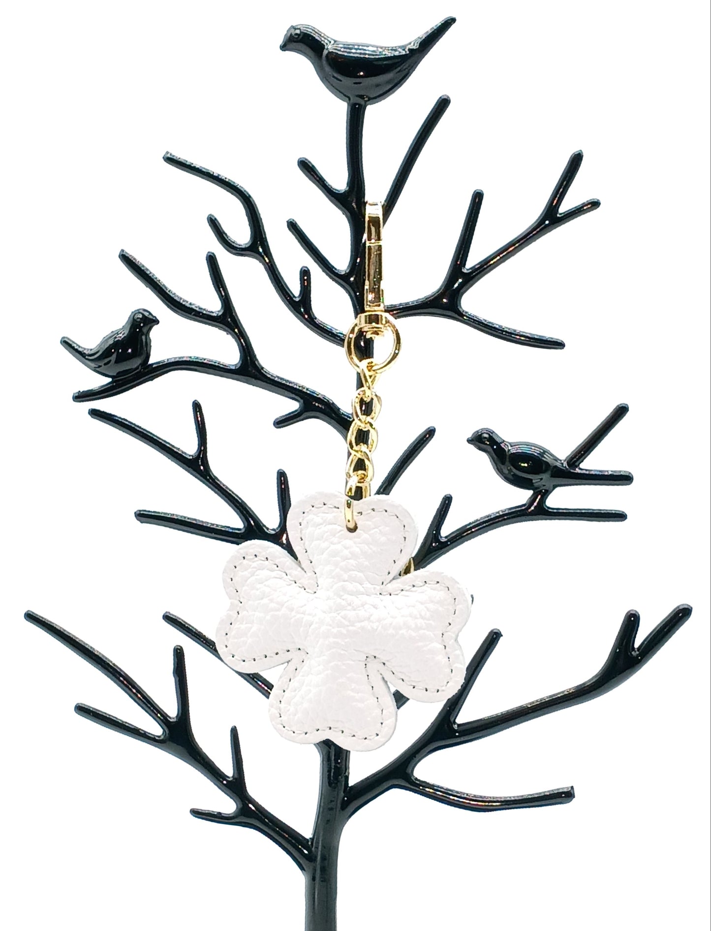 Genuine Leather Keychain Bag Charm – Made In Italy (Pastel Colors)