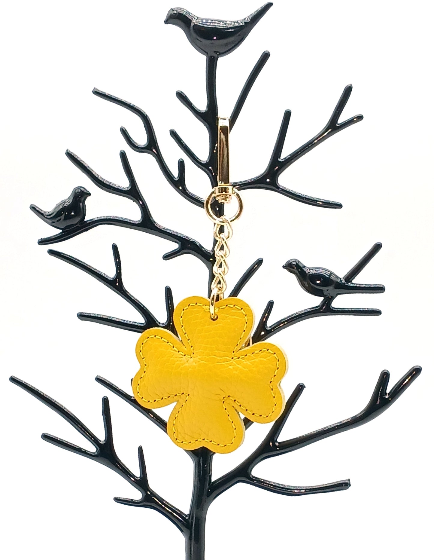 Leather Keychain Bag Charm – Made In Italy (Bright Colors)