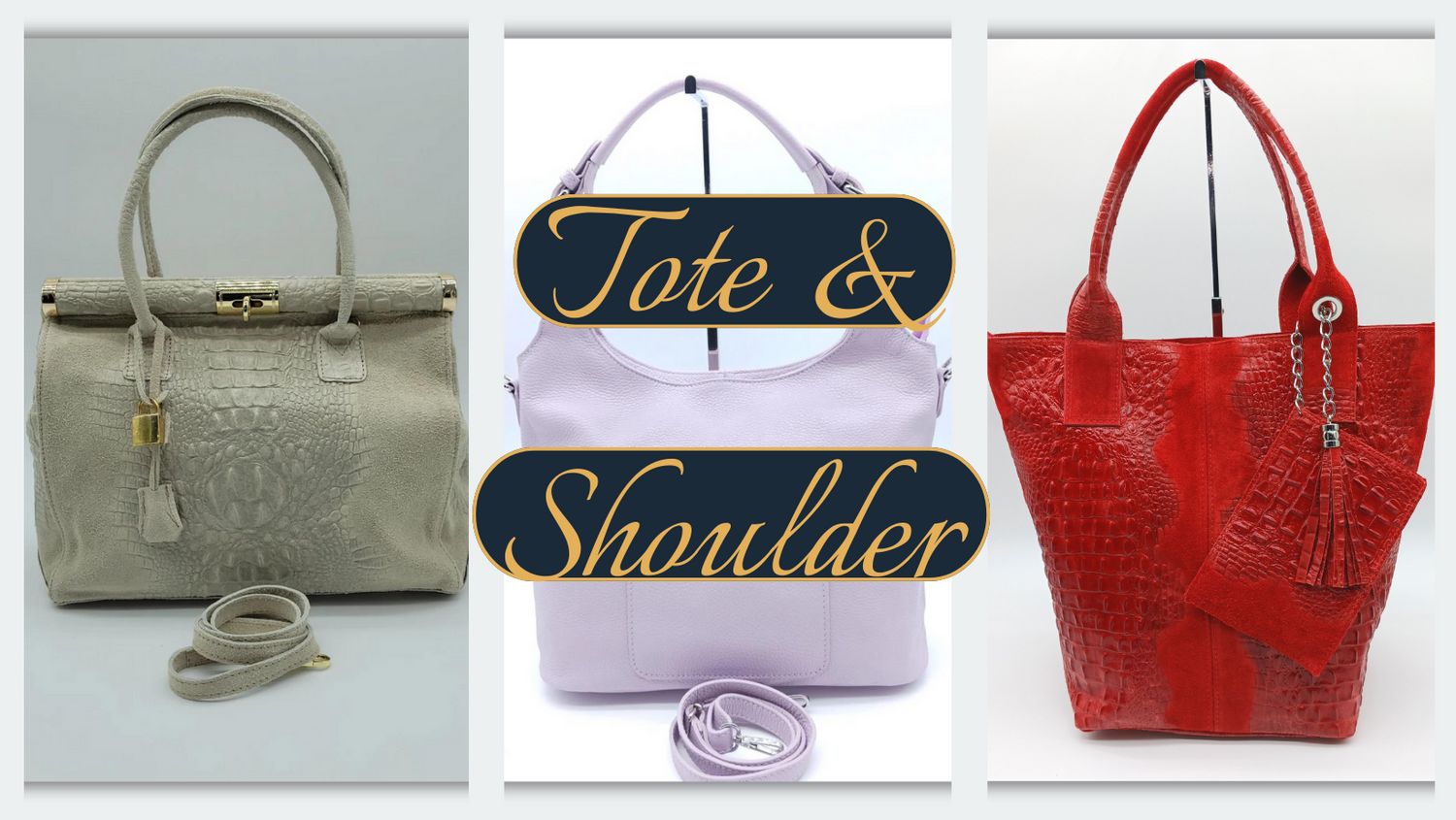 Large Tote & Shoulder Handbags - DumasvilleBoutique