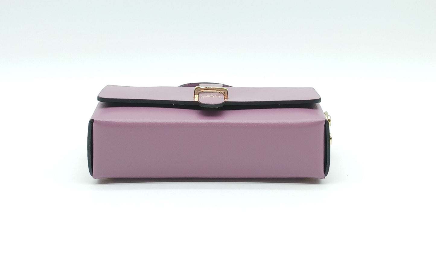 Antique Pink Genuine Leather Small Crossbody Handbag – Made In Italy