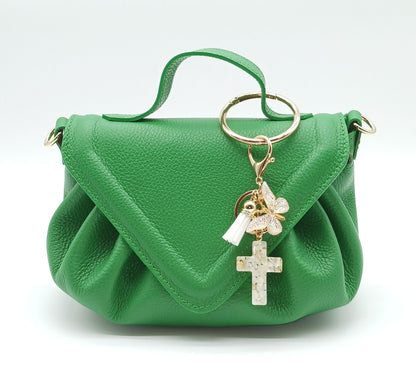 Tassel Butterfly Cross Keychain Bag Charm