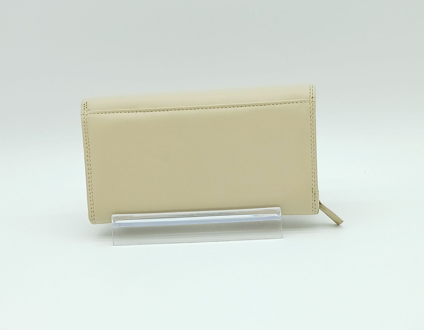 Italian Genuine Soft Leather Wallet - Beige