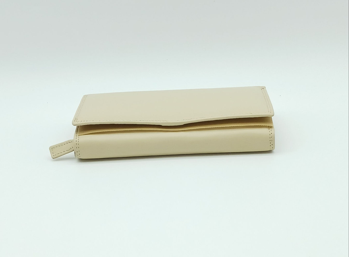 Italian Genuine Soft Leather Wallet - Beige