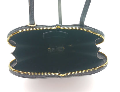 Black Genuine Leather Heart Crossbody Handbag – Made In Italy