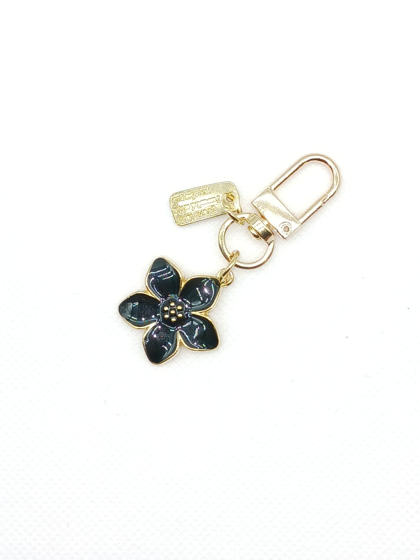 Small Flower Keychain Bag Charm