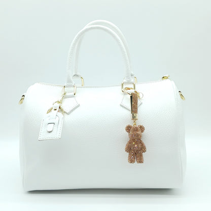 Bling Rhinestone Bear Keychain Bag Charm