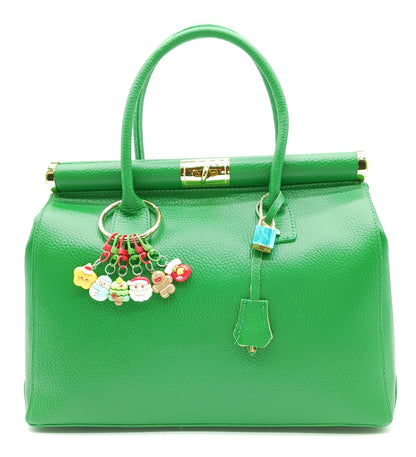 Resin Christmas Themed Keychain Bag Charm