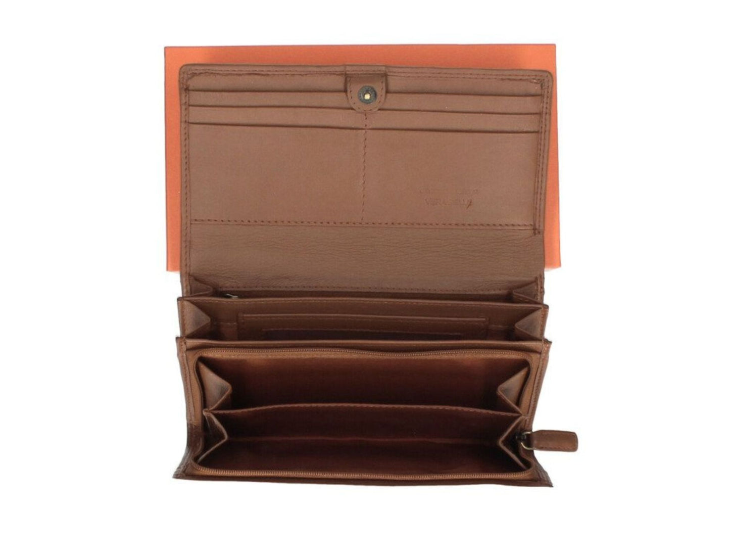 Italian Genuine Soft Leather Wallet - Beige