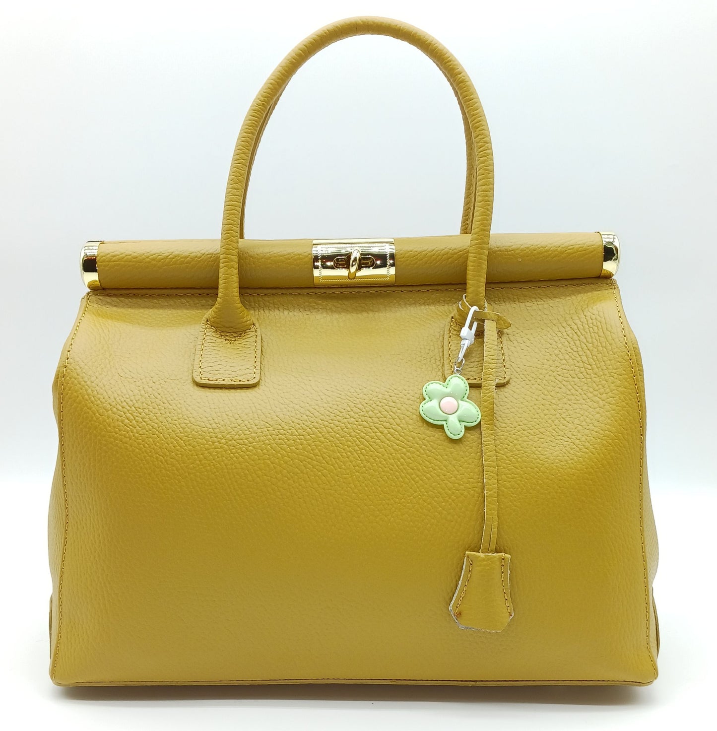 Colorful Resin Flower Keychain Bag Charm