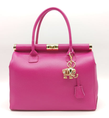 Bling Elephant Rhinestone Keychain Bag Charm