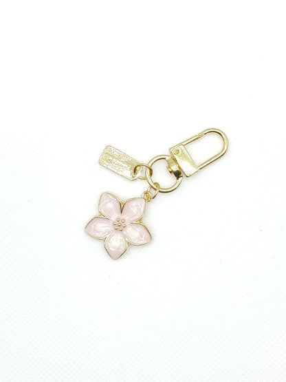Small Flower Keychain Bag Charm