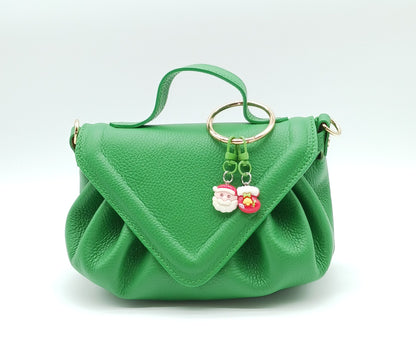 Resin Christmas Themed Keychain Bag Charm