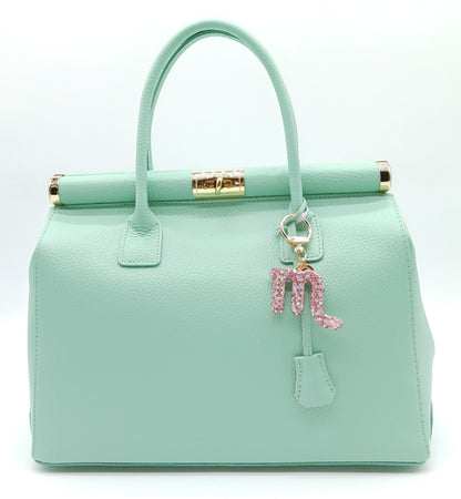 Bling Zodiac Rhinestone Keychain Bag Charm