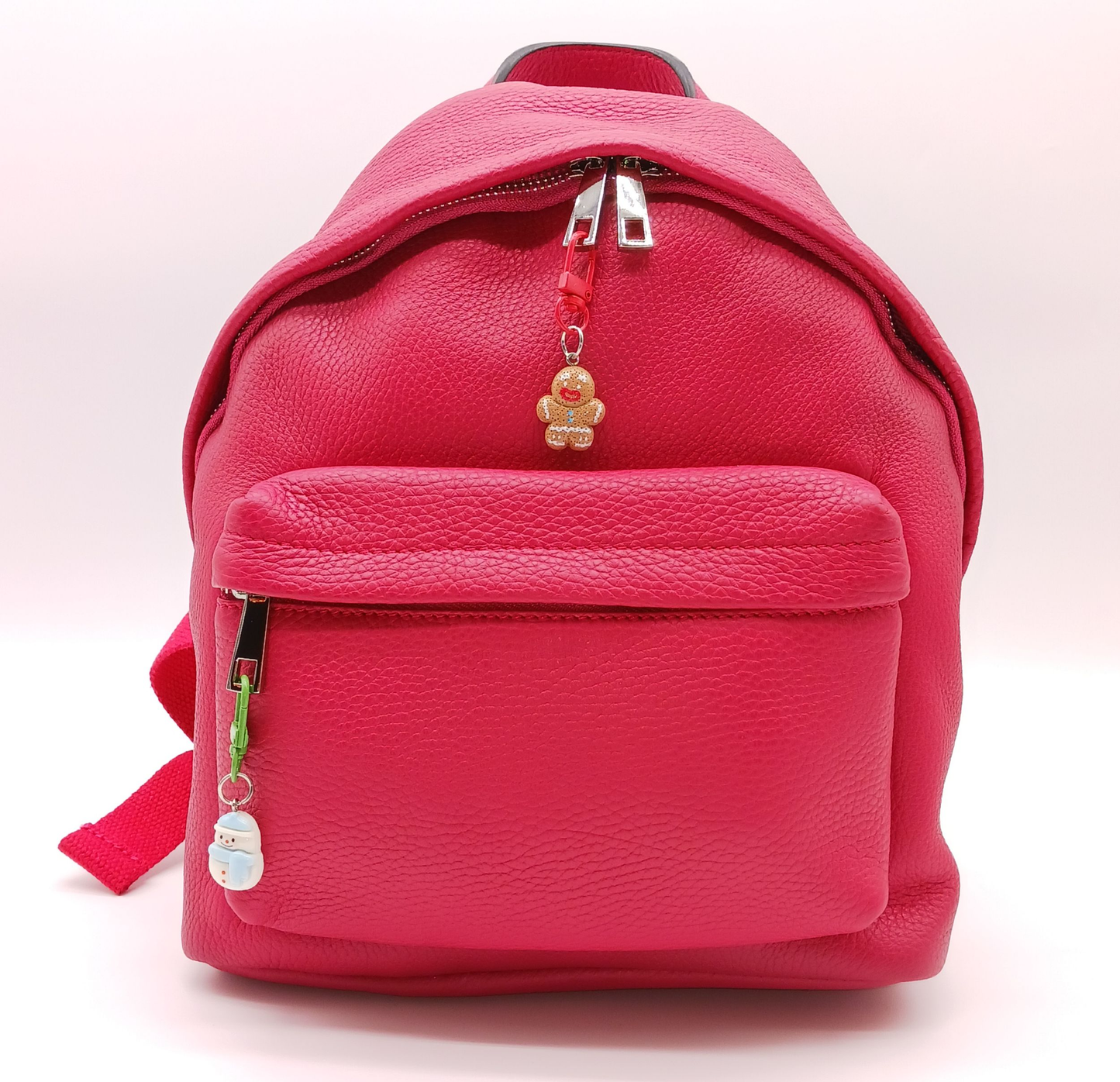 Resin Christmas Themed Keychain Bag Charm