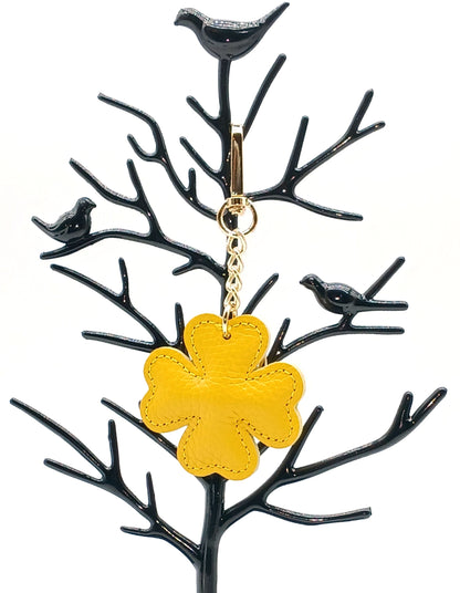 Leather Keychain Bag Charm – Made In Italy (Bright Colors)